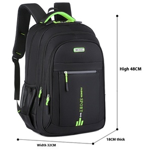 Large Capacity Men's Women's Backpack High School Middle School Student School <b>Bag</b> Polyester for Travel Business Cross-Border - Product Image 6