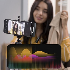 MAONO Micro Lavalier Không Dây MFi Micro iPhone Lightning Loại C 2.4G Cho Vlog Phỏng Vấn TikTok Podcast Không Dây Micro - Product Image 5