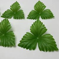 Fête d'anniversaire de mariage feuilles artificielles décoration de plage hibiscus feuilles artificielles pour décoration fleur