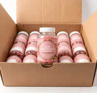 Bonbons gélifiés au collagène antioxydant pour éclaircir la peau et favoriser la croissance des cheveux, complément beauté