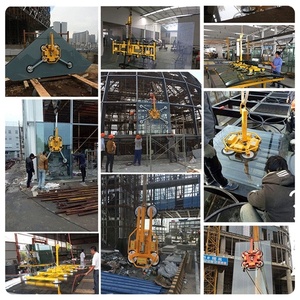 Nouvel élévateur électrique pour l'installation de vitres en hauteur, 4 ventouses, capacité 400 kg, hauteur max. 3 m, télécommande - Product Image 2