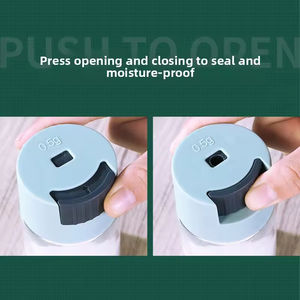 Botella de vidrio de 100 ml para condimentos de cocina, dispensador de sal tipo prensa, espolvoreador para pimienta, comino en polvo, especias - Product Image 3