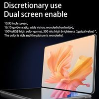 Portátil OEM de Doble Pantalla para Streaming, Ideal para E-commerce, Transmisiones en Vivo y Operaciones en Redes Sociales, Notebook de 11 Pulgadas con Doble Pantalla Táctil