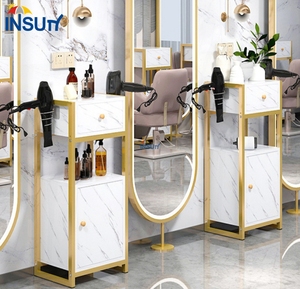 Carrito <span class=keywords><strong>de</strong></span> Salón Blanco Nuevo, Carritos <span class=keywords><strong>de</strong></span> Almacenamiento para Peluquería sin Ruedas, Muebles <span class=keywords><strong>de</strong></span> Salón <span class=keywords><strong>de</strong></span> Belleza, Carrito con Ruedas en Venta - Product Image 3