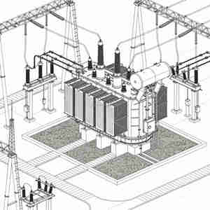 Structure en acier pour postes <span class=keywords><strong>de</strong></span> transformation à longue durée <span class=keywords><strong>de</strong></span> vie, résistante à la corrosion et aux tremblements <span class=keywords><strong>de</strong></span> <span class=keywords><strong>terre</strong></span> - Product Image 6