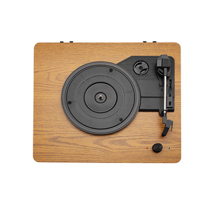 Tourne-disque <span class=keywords><strong>vinyle</strong></span> avec haut-parleurs intégrés, tourne-disques à entraînement par courroie HIFI avec cartouche magnétique - Product Image 4