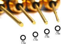Tournevis hexagonal en titane 10 en 1, outil pour drone de course FPV multi-axes, quadricoptère RC, modélisation de voiture, robot, certifié CE