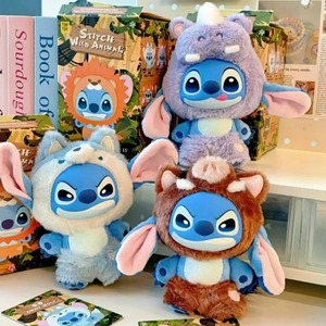 100% Genuino Llavero de Peluche de la Serie Animales Salvajes de Top Toy Sti Tch, Caja Sorpresa, Figuras Decorativas Sstitch, Caja Misteriosa, Venta al por Mayor - Product Image 4