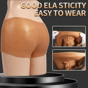 Adultos juguete sexual lesbiana consolador usable pantalones sexy pene artificial femenino usable realista silicona suave consolador usable para hombres