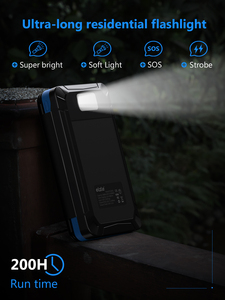 Nouveau produit électronique 2026 : <span class=keywords><strong>Chargeur</strong></span> sans fil pliable haute <span class=keywords><strong>capacité</strong></span> pour extérieur avec lumière LED et batterie <span class=keywords><strong>solaire</strong></span> 26800 mAh - Product Image 5