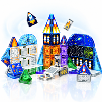 Petits blocs magnétiques en boîte métallique, 3,75 cm, blocs magnétiques 3D, jouets éducatifs STEM pour enfants, tout-petits, garçons et filles