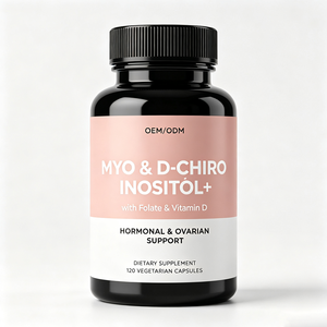 Cápsulas de Mioinositol y D-Chiroinositol de Marca Privada OEM, Suplemento de Folato y Vitaminas para el Apoyo Femenino - Product Image 1