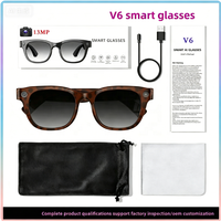 Lunettes Intelligentes avec Caméra 13MP pour Vlog, Verres Photochromiques, Monture TR90 - Lunettes IA de Traduction en Temps Réel de Nouvelle Génération