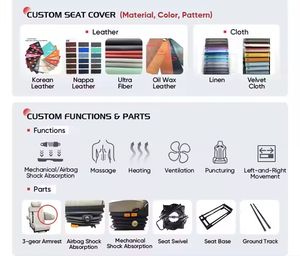 Sofá cama de cuero trasero ajustable de tres pliegues personalizado de alta calidad directo de fábrica AutoLiuMa para RV Camper Van - Product Image 6