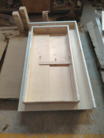 Escalier flottant d'intérieur standard australien pour le plancher de balustrade en verre de grenier de villa Escalier en cascade avec le matériel en bois