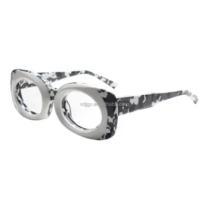 Lunettes à monture optique Offres Spéciales anti-lumière bleue Vente en gros de lunettes élégantes à la mode pour lecteurs colorés