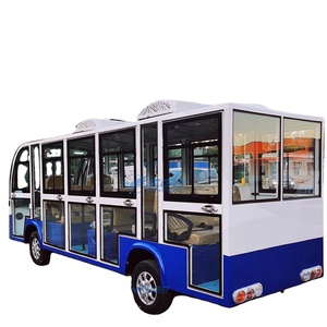 Bus de tourisme électrique climatisé 17 places avec portes vitrées entièrement fermées – Fabricant - Product Image 1