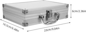 Maletín de Aluminio, Caja de Herramientas Multifuncional, Caja de Transporte - Product Image 2