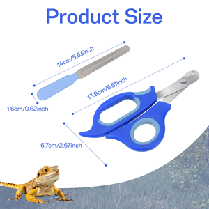 Custom Wholesale Stainless Steel Anti Scratch Blood Proof Portable Cartoon Pet Nail Clippers Nail File Dogs Cats Grooming <b>Tools</b> - Product Image 5