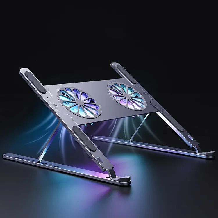 Ergonomic aluminum desk notebook holder detachable laptop stand for Apple for MacBook Air Pro for Dell for HP 10-15.6"Laptops