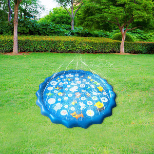 Hot Sale Children Outdoor Garden 68" PVC Inflatable Sprinkler <strong>Splash</strong> Pad Water Play <strong>Mat</strong> - Product Image 4