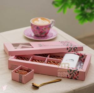 Donuts Factory Direct Custom Donut Paper Kraft Paper Food Container Oem Bread Box, Cajas para pasteles Cookie Small Cakes - Product Image 1