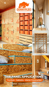 Tablero <span class=keywords><strong>OSB</strong></span> al por Mayor de Fábrica, Panel Estructural Impermeable OSB3, Material de Álamo, para Casas Prefabricadas de Madera - Product Image 6