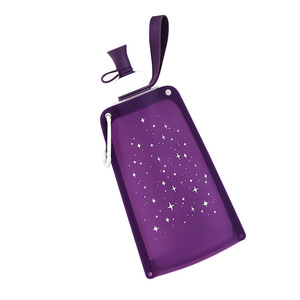 Bouteille d'eau pliable en silicone 550 ml - Portable, légère, durable, réutilisable, écologique pour les activités de plein air et les voyages - Product Image 4