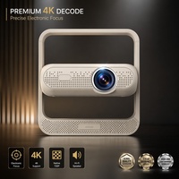 Proyector JY210-A 4K con Enfoque Electrónico, Corrección Trapezoidal Automática, Android 11, Proyector de Video Inteligente para Cine en Casa
