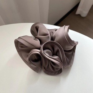 Extra Large Jumbo Crunchies <strong>Hair</strong> Ties Girl Women's Elastic <strong>Hair</strong> <strong>Bands</strong> Big <strong>Flower</strong> Silk Satin Xxl Oversized Scrunchie for Boutique - Product Image 4