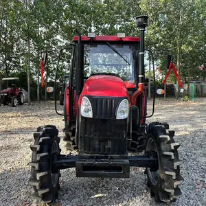 YTO 70HP second hand tractors LX704 4WD tractor