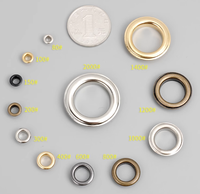 Oeillets à trou intérieur rond en cuivre métallique de 3 mm à 40mm