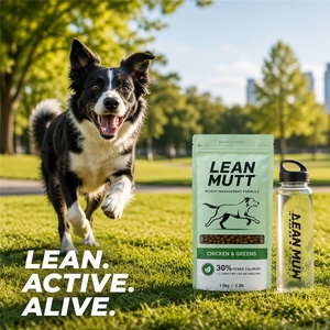 Bolsa de Mylar Personalizada para Alimentos para Perros con Control de Peso, Ventana Transparente, Cierre Resellable, Bolsa Doypack para Empaque de Alimentos para Mascotas para Marca Activa - Product Image 6