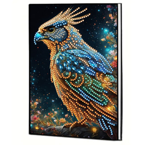 Nuovo irregolare dipinto di diamanti di arte mosaico animale modello di fiore Softcover album <span class=keywords><strong>da</strong></span> disegno libro per bambini - Product Image 1