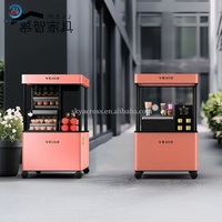 Chariot de vente ambulant multifonctionnel Skyacross pour extérieur, idéal pour les snacks, le café et l'utilisation commerciale