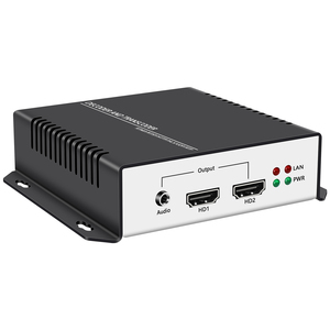 Décodeur de caméra IP URayTech 4K 60fps avec double sortie HDMI, transcodeur de streaming vidéo pour la conversion RTSP RTMP SRT HLS UDP - Product Image 3