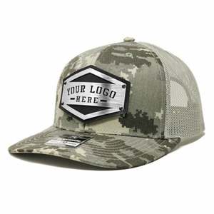 Custom Embroidery Back Mesh Gorras Cap Suede Camouflage Richardson 168 Style Customizable Richardson 112 Mesh Trucker <b>Hat</b> - Product Image 3