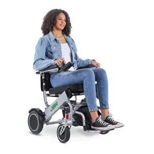 Складная электрическая инвалидная коляска