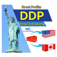 Ever Ocean Ddp 20Ft 40Ft 20Gp 40Hq Mar rápido verificado Ningbo Xiamen China Agente de envío a Jersey Nueva York Seattle EE. UU. EE. UU. Canadá