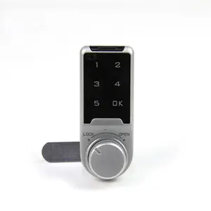 Ajf Smart Elektronische Keyless Combinatie Aantal Digitale Cam Veiligheid Toetsenbord Gym Touch Pad Lock Voor Openbare Meubelen Kast Locker