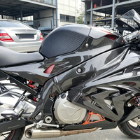 Carenados Laterales Superiores de Fibra de Carbono Seca 3K Brillante de Ajuste Directo para Motocicletas S1000RR 2019-2025 y M1000RR 2020-2022