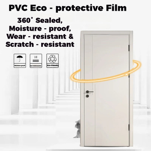 <span class=keywords><strong>Film</strong></span> de protection en PVC anti-rayures insonorisant pour porte, idéal pour les projets résidentiels à forte humidité - Product Image 3