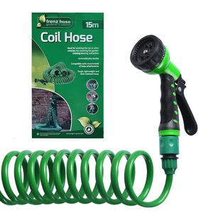 Manguera de agua expandible Huabangshi de 20 mm, manguera de jardín retráctil para lavado de autos, riego de plantas y limpieza de pisos - Product Image 3