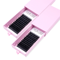 Ekstensi Bulu Mata Korea PBT Private Label, Bulu Mata Individual, Perlengkapan Bulu Mata, Tray Bulu Mata, Ekstensi Bulu Mata Volume Cashmere
