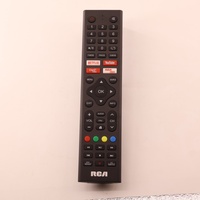 Télécommande de remplacement pour téléviseur. Boutons en silicone souple. Remplacement facile des piles. Certifié CE. Marquage CE. FCC. RoHS.
