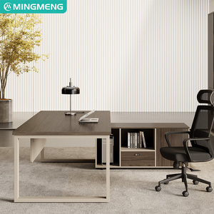 Bureau de PDG haut de gamme, bureau de patron, bureau simple et moderne, bureau de président, bureau de direction, bureau de finance - Product Image 6