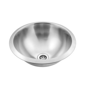 BỒN RỬA BÁT Mini Bằng Thép Không Gỉ 304, Bồn Rửa Nhà Tắm, Nhà Bếp, Nhà Bếp Nhỏ, Chậu Rửa Tròn - Product Image 1