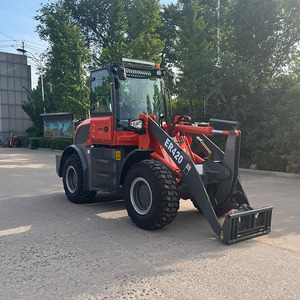 EVERUN ER420T Minicargadora de 2 Toneladas, Cargadora Frontal Compacta de Marca Propia con Horquillas Hidráulicas y Cucharón para Construcción y Agricultura - Product Image 4