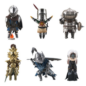 Figura de Acción de <span class=keywords><strong>Caballero</strong></span> Oscuro Negro de Darkness Soul 100% Auténtica, Adorno Decorativo de Escritorio, Juguetes de Vinilo, Regalo para Niños con 6 Piezas - Product Image 6
