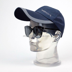 Fashion <strong>Style</strong> Best Quality Transparent <strong>Head</strong> Mannequin Clear Model <strong>Heads</strong> for Sunglasses Hat Display - Product Image 1